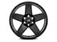 RTX Offroad Wheels Outlaw Satin Black 6-Lug Wheel; 17x8; 5mm Offset (16-23 Tacoma)