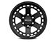 RTX Offroad Wheels Ozark Satin Black 6-Lug Wheel; 17x9; 0mm Offset (2024 Tacoma)