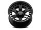 RTX Offroad Wheels Ozark Satin Black 6-Lug Wheel; 17x9; 0mm Offset (16-23 Tacoma)