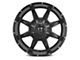 Full Throttle Off Road FT2 Satin Black 6-Lug Wheel; 18x9; 0mm Offset (2024 Tacoma)