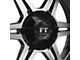 Full Throttle Off Road FT3 Gloss Black Machined 6-Lug Wheel; 20x12; -44mm Offset (2024 Tacoma)