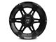 Full Throttle Off Road FT3 Satin Black 6-Lug Wheel; 20x12; -44mm Offset (2024 Tacoma)