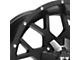 Full Throttle Off Road FT0151 Satin Black 6-Lug Wheel; 17x9; -12mm Offset (10-24 4Runner)