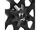 Full Throttle Off Road FT0151 Satin Black 6-Lug Wheel; 17x9; -12mm Offset (03-09 4Runner)