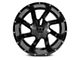 Full Throttle Off Road FT1 Gloss Black Milled 6-Lug Wheel; 20x10; -24mm Offset (22-24 Tundra)