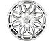 Full Throttle Off Road FT9 Chrome 6-Lug Wheel; 20x12; -44mm Offset (22-24 Tundra)