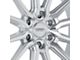 Vossen HF6-1 Silver Polished 6-Lug Wheel; 20x9.5; 15mm Offset (05-15 Tacoma)