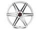 Vossen HF6-2 Silver Polished 6-Lug Wheel; 20x9.5; 15mm Offset (21-24 Bronco, Excluding Raptor)