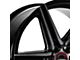 Vossen HF6-2 Tinted Gloss Black 6-Lug Wheel; 20x9.5; 15mm Offset (22-24 Tundra)