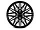 Vossen HF6-5 Gloss Black 6-Lug Wheel; 20x9.5; 15mm Offset (2024 Tacoma)