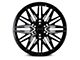 Vossen HF6-5 Tinted Gloss Black 6-Lug Wheel; 20x9.5; 15mm Offset (2024 Tacoma)