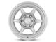 Black Rhino Shogun Hyper Silver 6-Lug Wheel; 17x8.5; -10mm Offset (05-15 Tacoma)