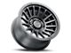 ICON Alloys Recon SLX Satin Black 6-Lug Wheel; 17x8.5; 25mm Offset (10-24 4Runner)