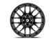 Gear Off-Road 768 Gloss Black Milled 6-Lug Wheel; 20x9; 18mm Offset (22-24 Tundra)