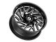 Gear Off-Road 769 Gloss Black Milled 6-Lug Wheel; 18x9; 18mm Offset (16-24 Titan XD)