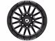 Gear Off-Road Leverage Gloss Black Milled 6-Lug Wheel; 22x10; -19mm Offset (22-24 Tundra)