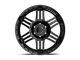 Gear Off-Road Double Pump Gloss Black 6-Lug Wheel; 18x9; 10mm Offset (17-24 Titan)