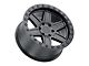 Black Rhino Attica Matte Black 6-Lug Wheel; 20x9.5; 12mm Offset (03-09 4Runner)