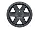 Black Rhino Attica Matte Black 6-Lug Wheel; 20x9.5; 12mm Offset (03-09 4Runner)