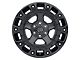 Black Rhino Cinco Gloss Black with Stainless Bolts 6-Lug Wheel; 20x9.5; 12mm Offset (21-24 Bronco, Excluding Raptor)