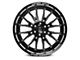 Axe Wheels Atlas Gloss Black Milled 6-Lug Wheel; 22x10; -19mm Offset (2024 Tacoma)
