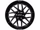 Built Off Road BTO-3 Gloss Black Milled 6-Lug Wheel; 20x9; 0mm Offset (22-24 Tundra)