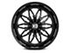 XD Gunner Gloss Black Milled 6-Lug Wheel; 20x10; -18mm Offset (2024 Tacoma)