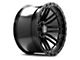 Axe Wheels Icarus Satin Black 6-Lug Wheel; 22x10; -19mm Offset (22-24 Tundra)