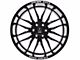 Axe Wheels Hades Gloss Black Milled 6-Lug Wheel; 20x10; -19mm Offset (21-24 Bronco, Excluding Raptor)