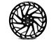 Axe Wheels Zeus Gloss Black Milled 6-Lug Wheel; 20x12; -44mm Offset (2024 Tacoma)