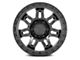 Fuel Wheels Syndicate Blackout 6-Lug Wheel; 17x9; 1mm Offset (21-24 Bronco, Excluding Raptor)