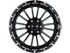 Impact Wheels 833 Gloss Black Milled 6-Lug Wheel; 20x9; 0mm Offset (03-09 4Runner)