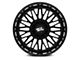 Moto Metal Stinger Gloss Black 6-Lug Wheel; 22x12; -44mm Offset (22-24 Bronco Raptor)