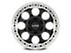 KMC Riot Beadlock Satin Black with Machined Ring 6-Lug Wheel; 17x9; -38mm Offset (2024 Tacoma)