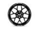 Moto Metal MO803 Banshee Gloss Black Milled 6-Lug Wheel; 20x10; -18mm Offset (22-24 Tundra)