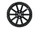 XD Outbreak Gloss Black Milled 6-Lug Wheel; 17x9; 30mm Offset (16-23 Tacoma)