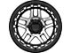 XD Recon Satin Black Machined 6-Lug Wheel; 17x8.5; 18mm Offset (16-23 Tacoma)