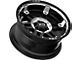 XD Spy II Gloss Black Machined 6-Lug Wheel; 17x8; 18mm Offset (10-24 4Runner)