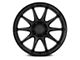 Fuel Wheels Variant Matte Black 6-Lug Wheel; 17x9; 1mm Offset (21-24 Bronco, Excluding Raptor)