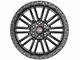 Vortek Off-Road VRT-604 Satin Black 6-Lug Wheel; 22x10; -18mm Offset (22-24 Tundra)