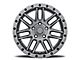 Black Rhino Arches Matte Brushed Gunmetal with Black Bolts 6-Lug Wheel; 18x9.5; 12mm Offset (21-24 Bronco, Excluding Raptor)