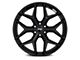 Niche Vice SUV Gloss Black 6-Lug Wheel; 22x9.5; 30mm Offset (22-24 Tundra)