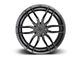 Niche Vosso Matte Anthracite 6-Lug Wheel; 22x9.5; 30mm Offset (2024 Tacoma)