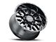 G-FX TM-5 Gloss Black Milled 6-Lug Wheel; 17x8.5; 18mm Offset (10-24 4Runner)