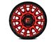 Fuel Wheels Cycle Candy Red 6-Lug Wheel; 17x8.5; 25mm Offset (16-23 Tacoma)