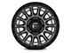 Fuel Wheels Cycle Matte Gunmetal 6-Lug Wheel; 17x9; -12mm Offset (21-24 Bronco, Excluding Raptor)
