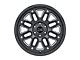 Black Rhino Hollister Gloss Black Milled 6-Lug Wheel; 17x9.5; 12mm Offset (03-09 4Runner)