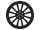 Black Rhino Rotorua Gloss Black 6-Lug Wheel; 17x9.5; 12mm Offset (16-23 Tacoma)