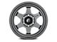 Fuel Wheels Shok Matte Anthracite 6-Lug Wheel; 17x10; -18mm Offset (16-23 Tacoma)