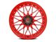 Fuel Wheels Trigger Candy Red 6-Lug Wheel; 17x9; 1mm Offset (10-24 4Runner)